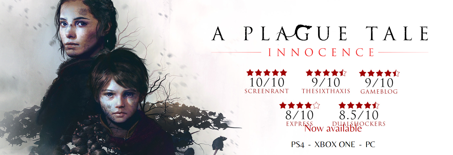 A Plague Tale: Innocence, revela a sua história (PS4, Xbox One e PC)